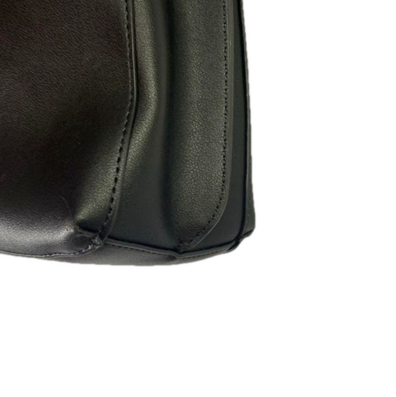 Nanette Lepore Black Shoulder Hobo Bag with Gold Tone Turnlock EUC - Picture 8 of 12